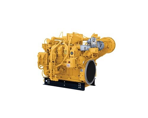 Motor a gas para producción terrestre G3508